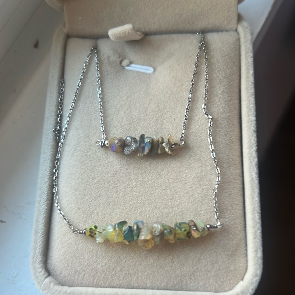 New Necklace and matching bracelet.